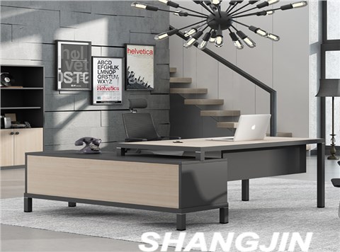 上金 办公家具 钢木大班台 SJ-SML-BT