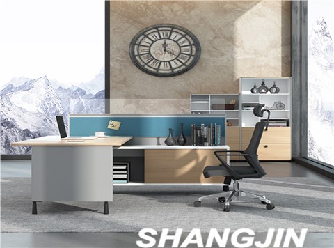 上金 办公家具 钢木大班台 SJ-KAT-BT
