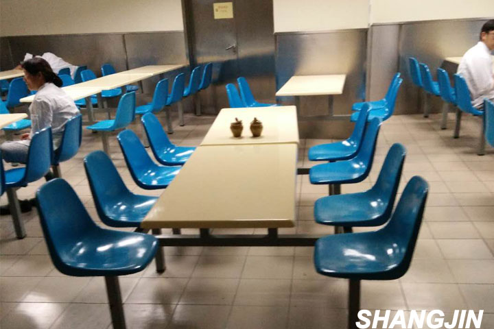 上海办公家具丨一体化餐桌椅