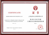 守合同重信用证书
